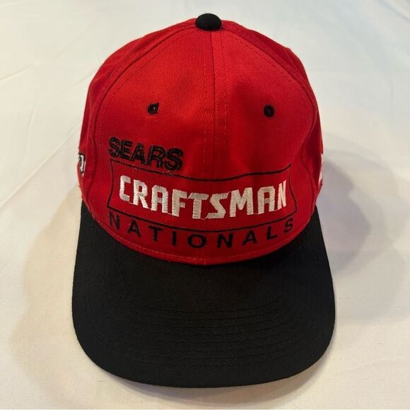 Sears Craftsman Nationals Limited Edition 1997 Red Inaugural Event Cap - Picture 2 of 13